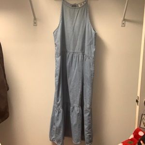 Denim Halter Dress for sale!!